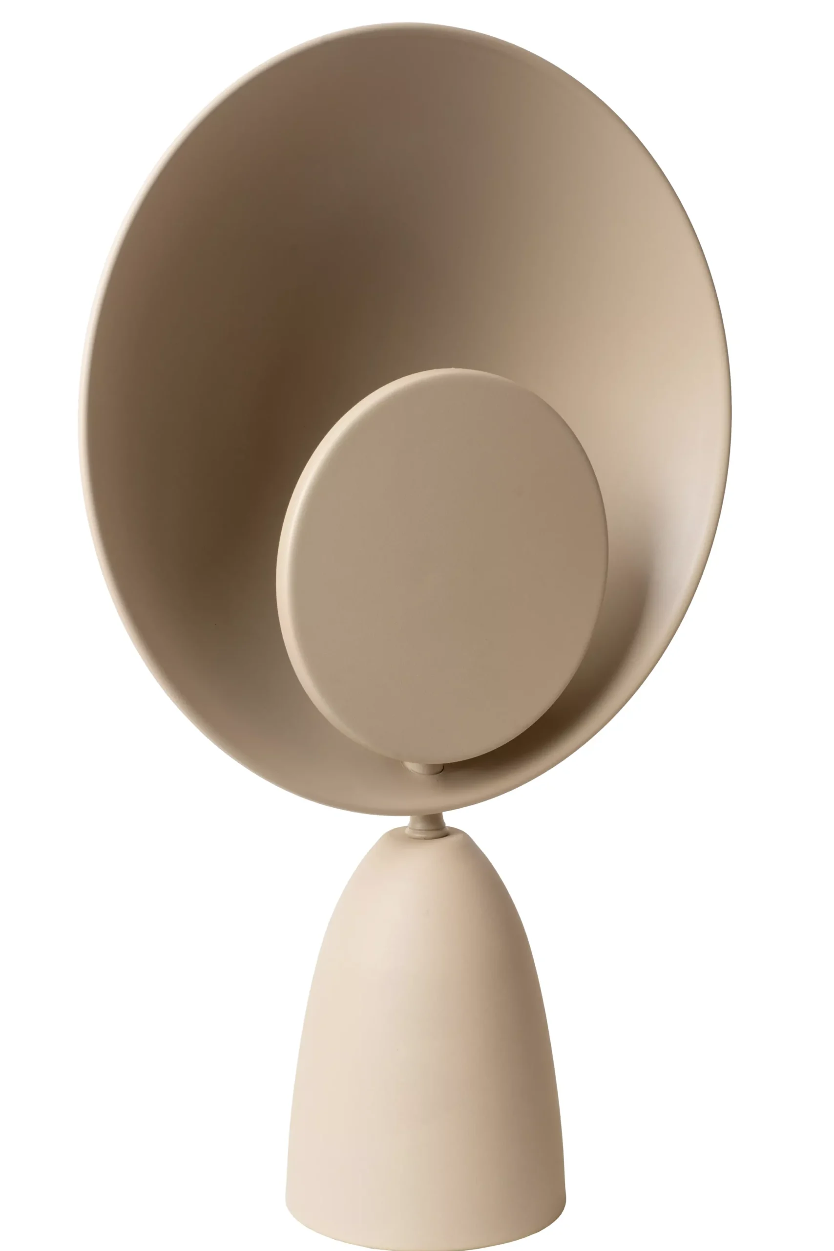 CASTAMAR - Tafellamp - Ø 25,5 cm - LED - 1x8W 2100K - Taupe*Lucide Shop