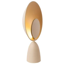 CASTAMAR - Tafellamp - Ø 25,5 cm - LED - 1x8W 2100K - Taupe*Lucide Shop