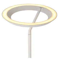 CELESTE - Vloerlamp - Ø 28 cm - LED Dimb. - 1x21W 2700K - Wit*Lucide Sale