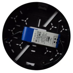 CERES-LED - Plafonnière Badkamer - Ø 21,5 cm - LED Dimb. - 1x30W 3000K - IP44 - Zwart*Lucide Sale