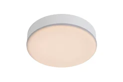 CERES-LED - Plafonnière Badkamer - Ø 21,5 cm - LED Dimb. - 1x30W 3000K - IP44 - Wit*Lucide Hot