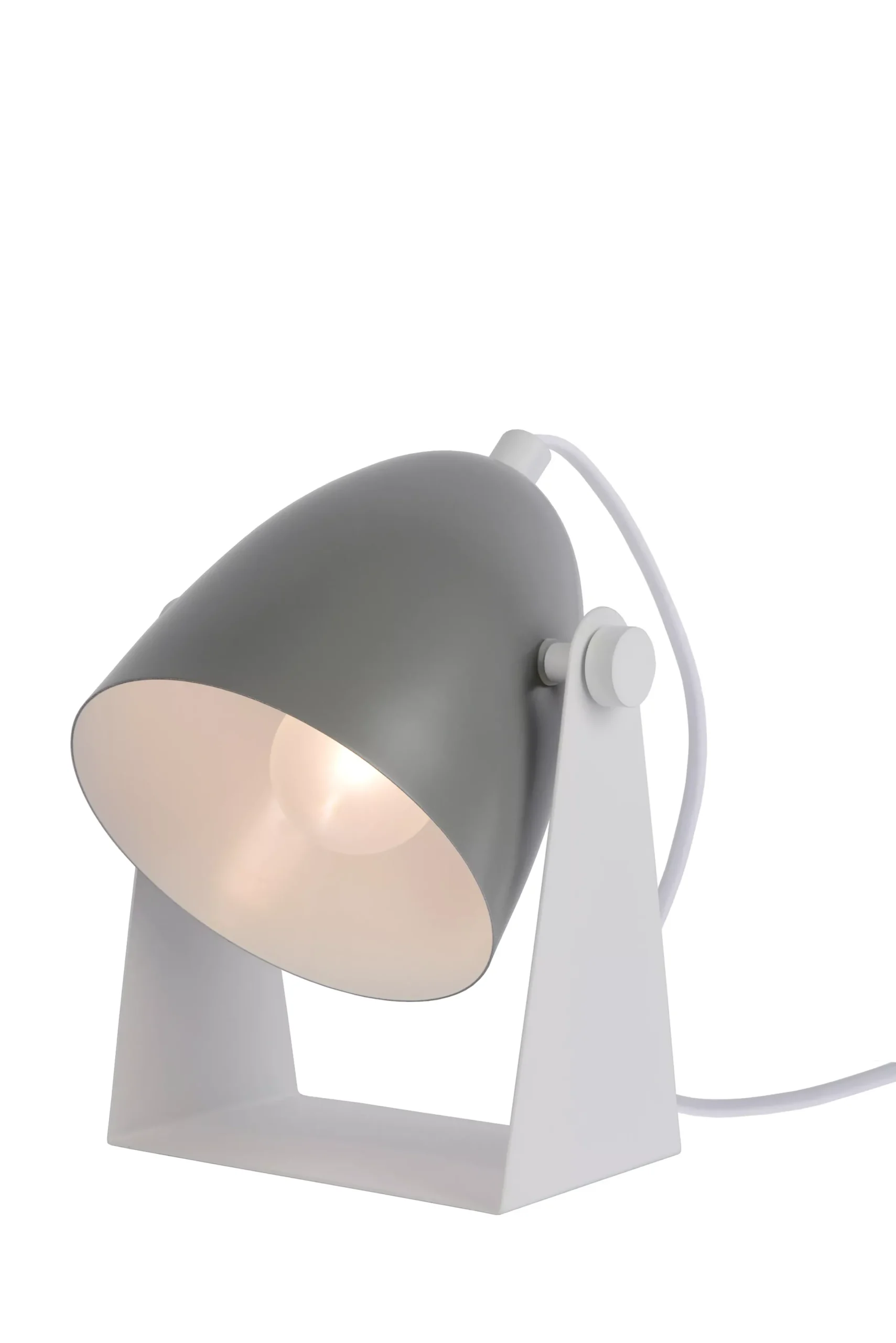 CHAGO - Tafellamp - 1xE14 - Grijs*Lucide Cheap