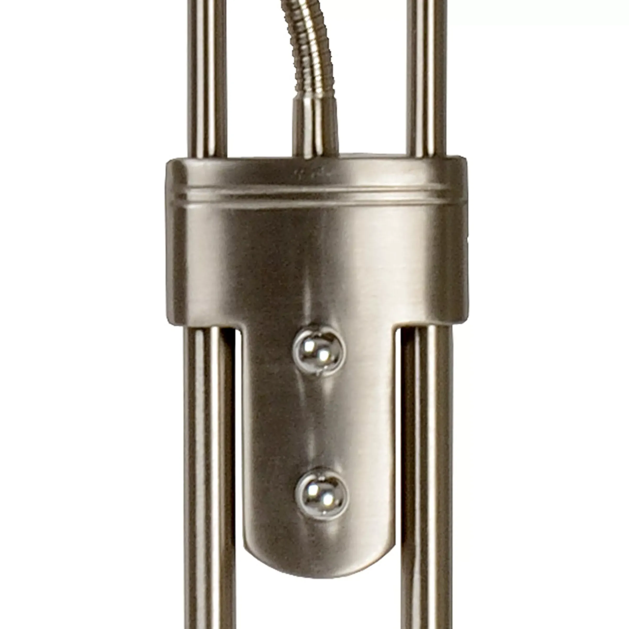 CHAMPION-LED - Leeslamp - Ø 30 cm - LED Dimb. - 3000K - Mat chroom*Lucide Cheap