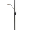 CHAMPION-LED - Leeslamp - Ø 30 cm - LED Dimb. - 3000K - Zwart*Lucide Outlet