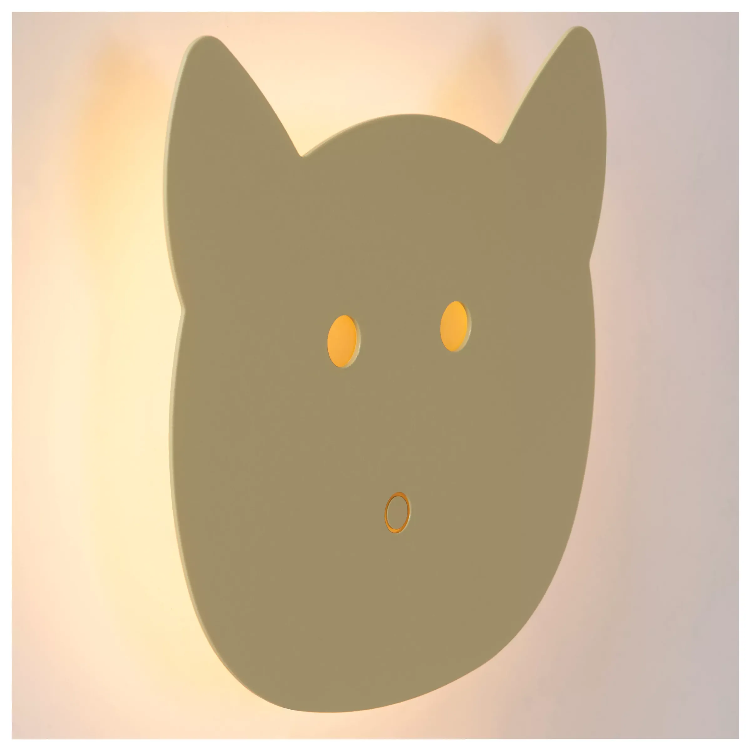 CHARLIE - Wandlamp Kinderkamer - LED Dim to warm - 1x7W 2600K/2700K - Groen*Lucide Clearance
