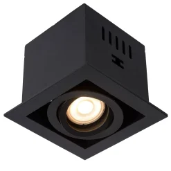 CHIMNEY - Inbouwspot - 1xGU10 - Zwart*Lucide Store