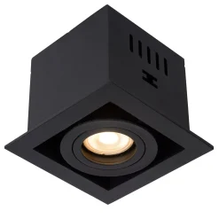 CHIMNEY - Inbouwspot - 1xGU10 - Zwart*Lucide Store