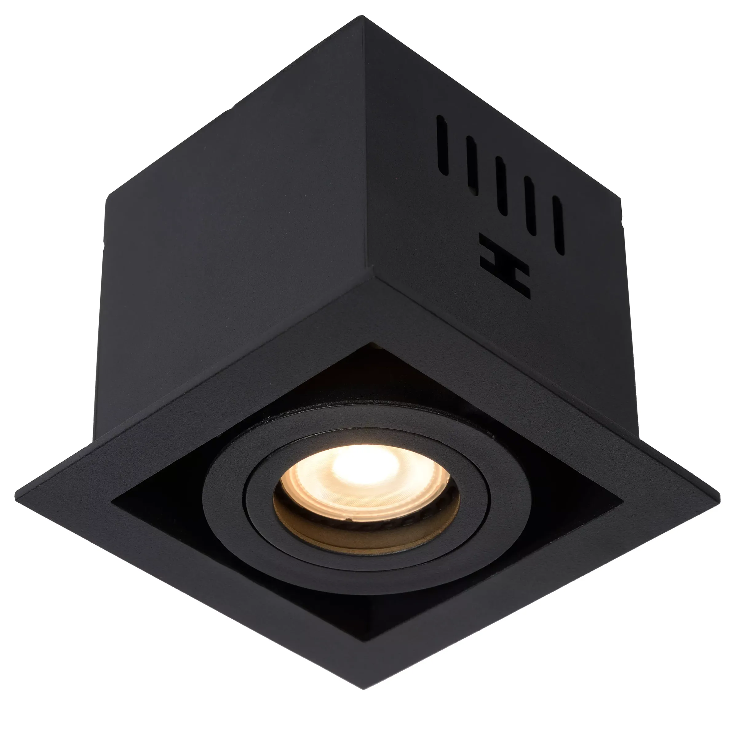 CHIMNEY - Inbouwspot - 1xGU10 - Zwart*Lucide Store