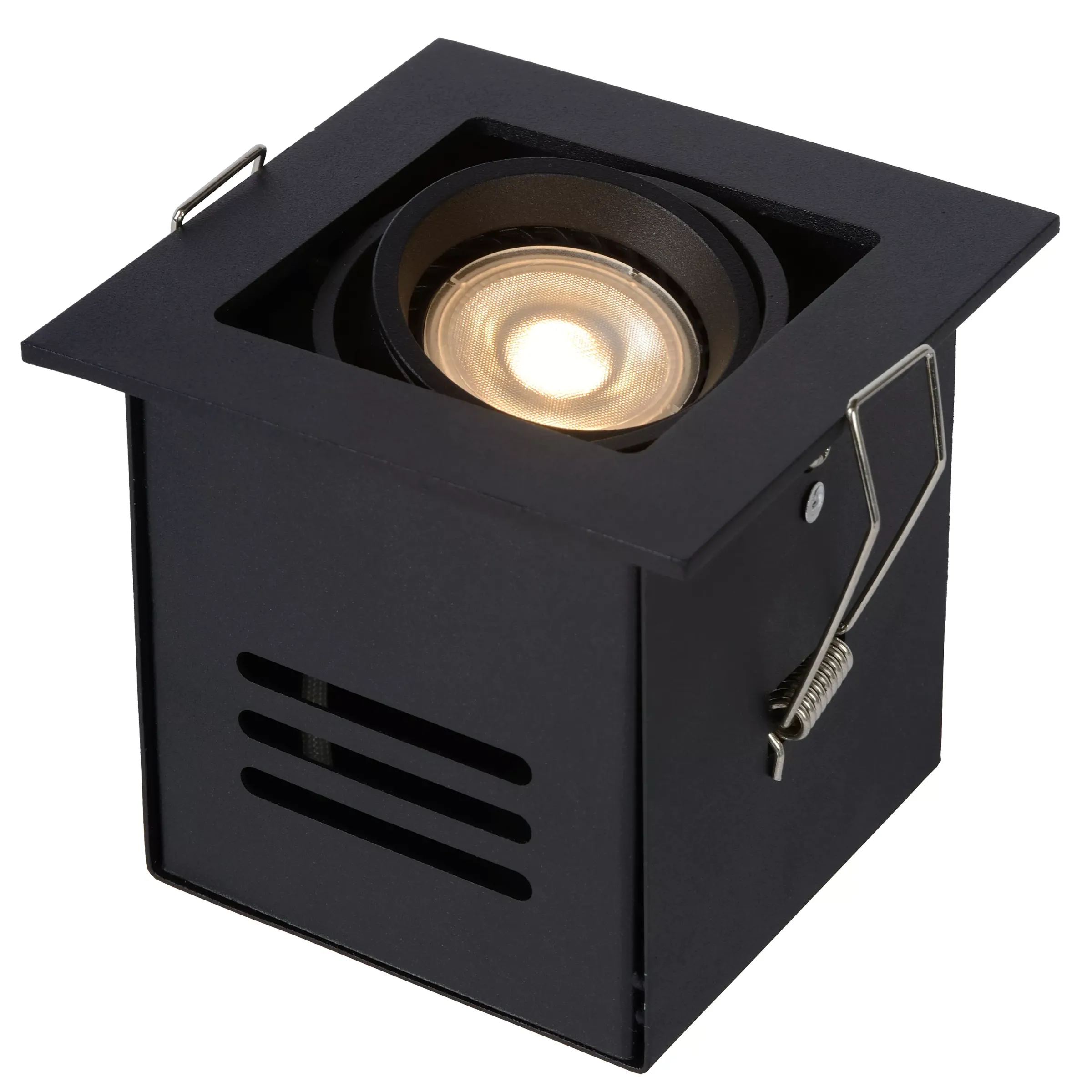 CHIMNEY - Inbouwspot - 1xGU10 - Zwart*Lucide Store