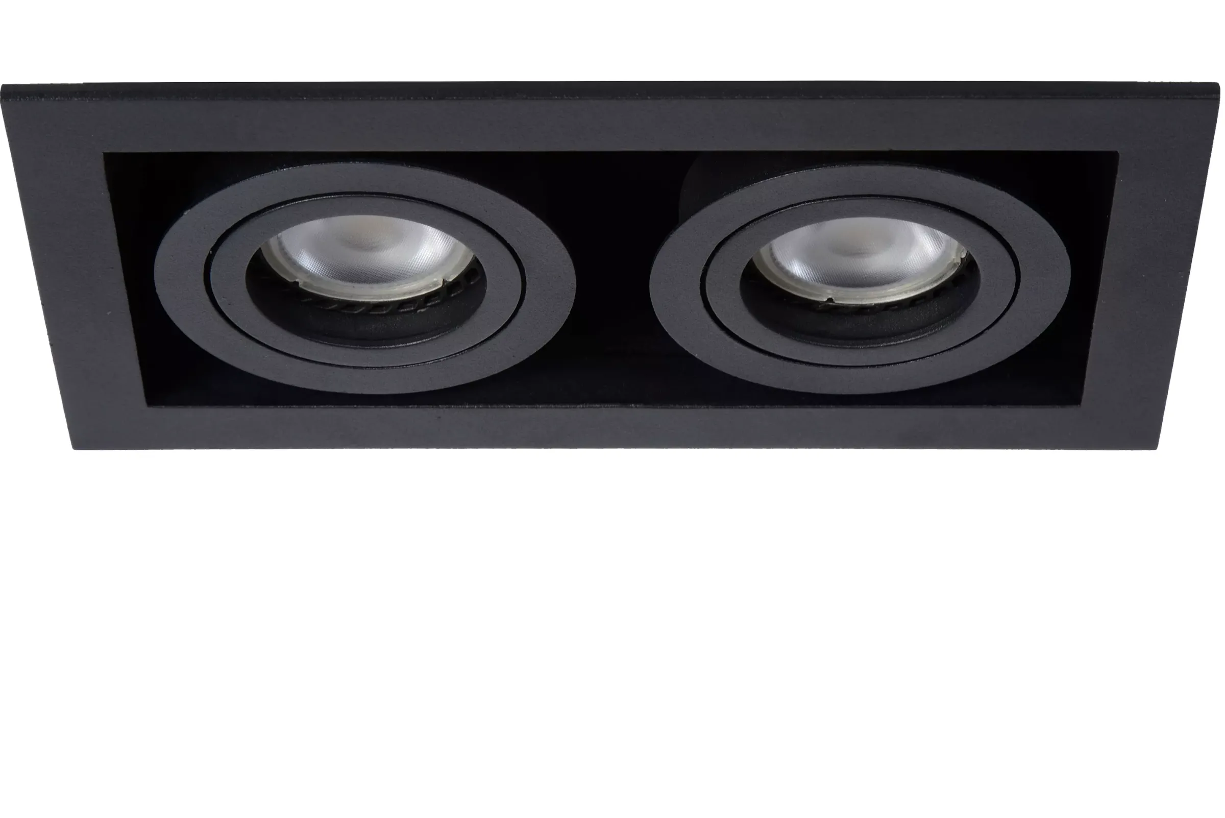 CHIMNEY - Inbouwspot - 2xGU10 - Zwart*Lucide Best Sale
