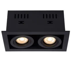 CHIMNEY - Inbouwspot - 2xGU10 - Zwart*Lucide Best Sale