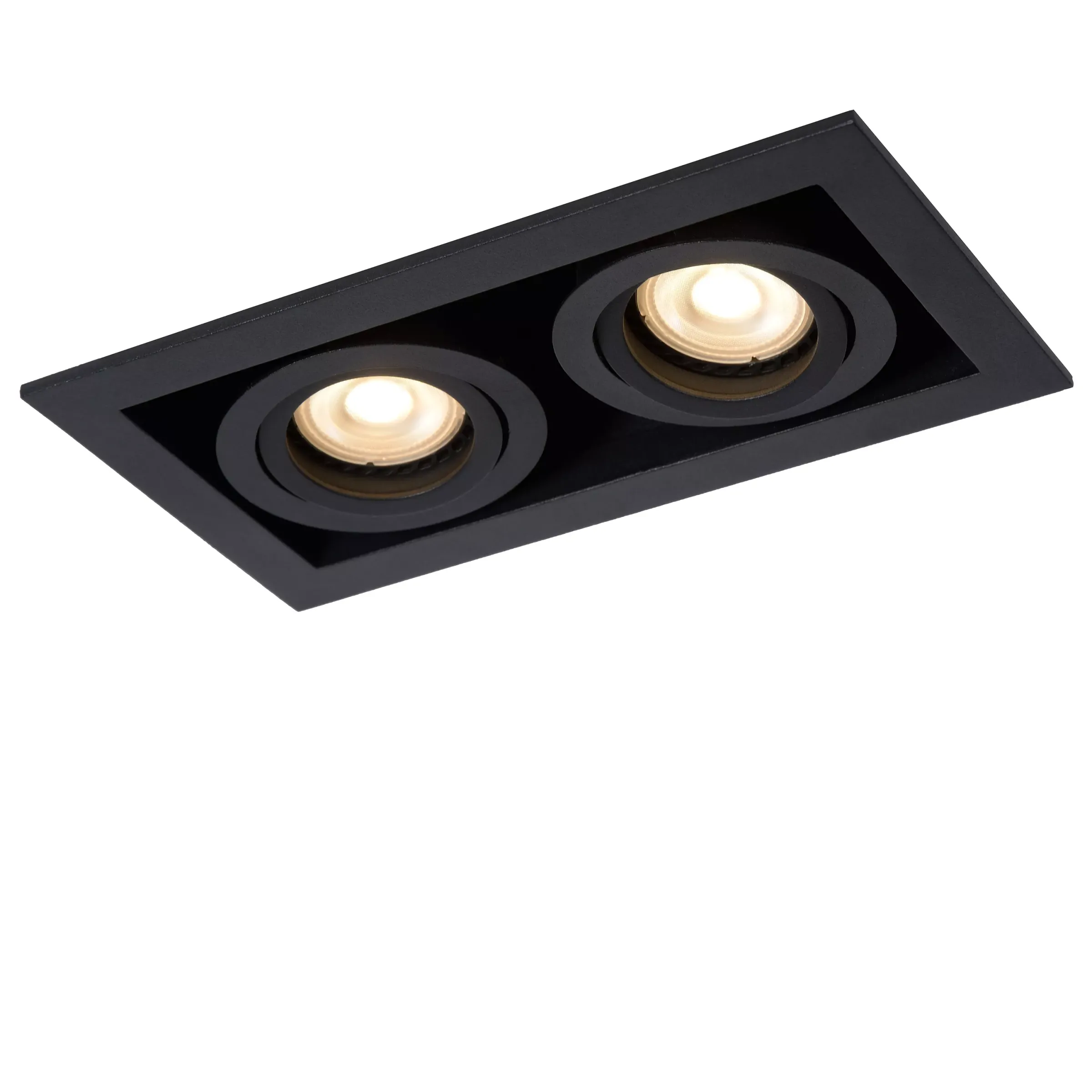 CHIMNEY - Inbouwspot - 2xGU10 - Zwart*Lucide Best Sale