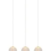 CINTRA - Hanglamp - LED Dimb. - 3x4,7W 2700K - Transparant*Lucide New