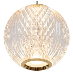 CINTRA - Hanglamp - Ø 25 cm - LED Dimb. - 3x4,7W 2700K - Transparant*Lucide Store