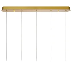 CINTRA - Hanglamp - LED Dimb. - 5x4,7W 2700K - Transparant*Lucide Fashion