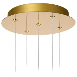 CINTRA - Hanglamp - Ø 32 cm - LED Dimb. - 5x4,7W 2700K - Transparant*Lucide Cheap