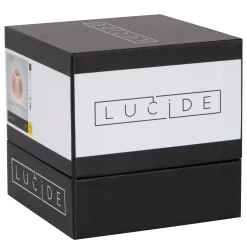 CINTRA - Oplaadbare Tafellamp - Accu/Batterij - Ø 9 cm - LED 3 StepDim - 1x1,5W 2700K - Transparant*Lucide Cheap