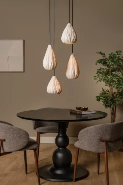 CINZIA - Hanglamp - Ø 55,5 cm - 4xE27 - Wit*Lucide Fashion