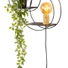 CIRCLE - Wandlamp - 1xE27 - Zwart*Lucide Cheap