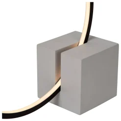 CIRKELIS - Tafellamp - Ø 32 cm - LED Dimb. - 1x6W 3000K - Zwart*Lucide Hot