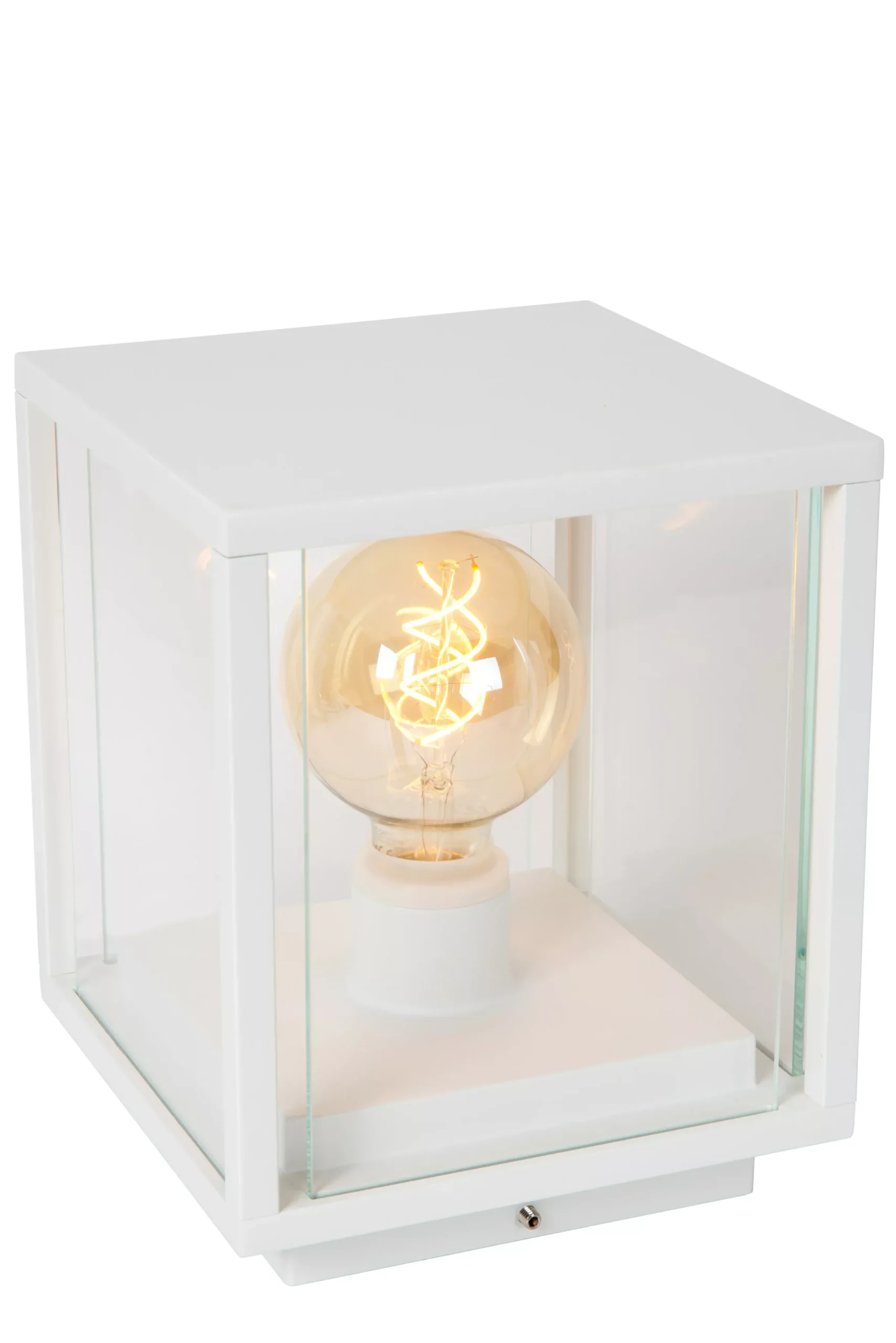 CLAIRE - Sokkellamp - 1xE27 - IP54 - Wit*Lucide Best Sale