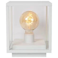 CLAIRE - Sokkellamp - 1xE27 - IP54 - Wit*Lucide Best Sale