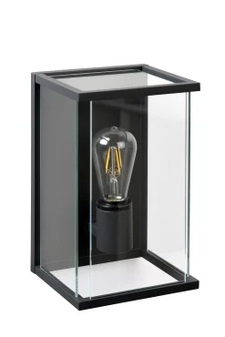 CLAIRE - Wandlamp Binnen/Buiten - 1xE27 - IP54 - Antraciet*Lucide Online