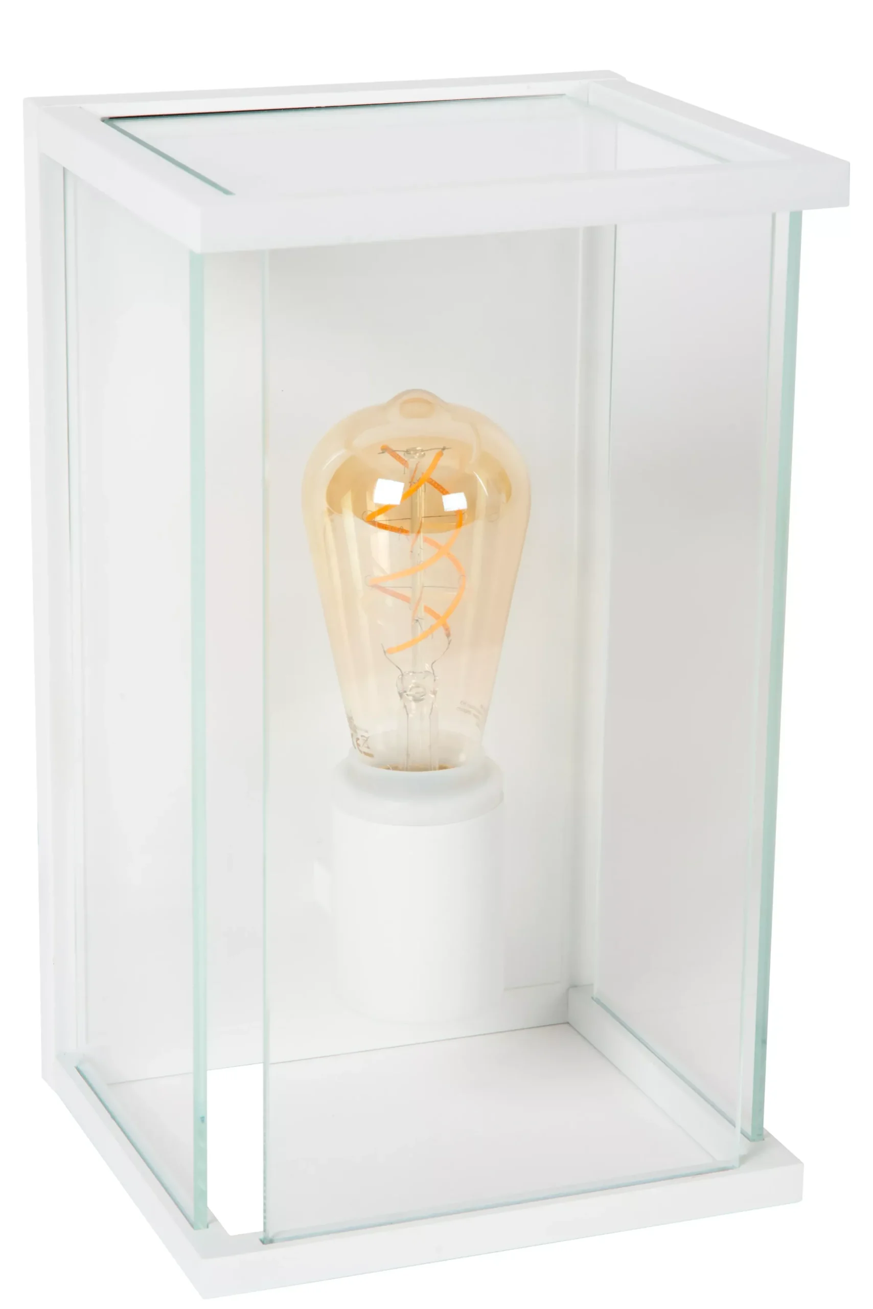 CLAIRE - Wandlamp Binnen/Buiten - 1xE27 - IP54 - Wit*Lucide Discount