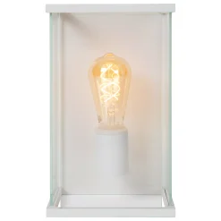 CLAIRE - Wandlamp Binnen/Buiten - 1xE27 - IP54 - Wit*Lucide Discount