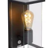 CLAIRE - Wandlamp Binnen/Buiten - 1xE27 - IP54 - Beweging & dag/nacht sensor - Antraciet*Lucide Shop