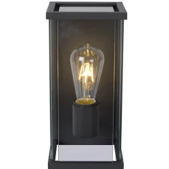 CLAIRE - Wandlamp Binnen/Buiten - 1xE27 - IP54 - Antraciet*Lucide Online