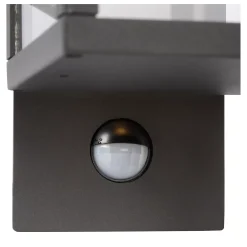 CLAIRETTE - Wandlamp Binnen/Buiten - LED - 1x13W 3000K - IP54 - Beweging & dag/nacht sensor (uitschakelbaar) - Antraciet*Lucide Hot