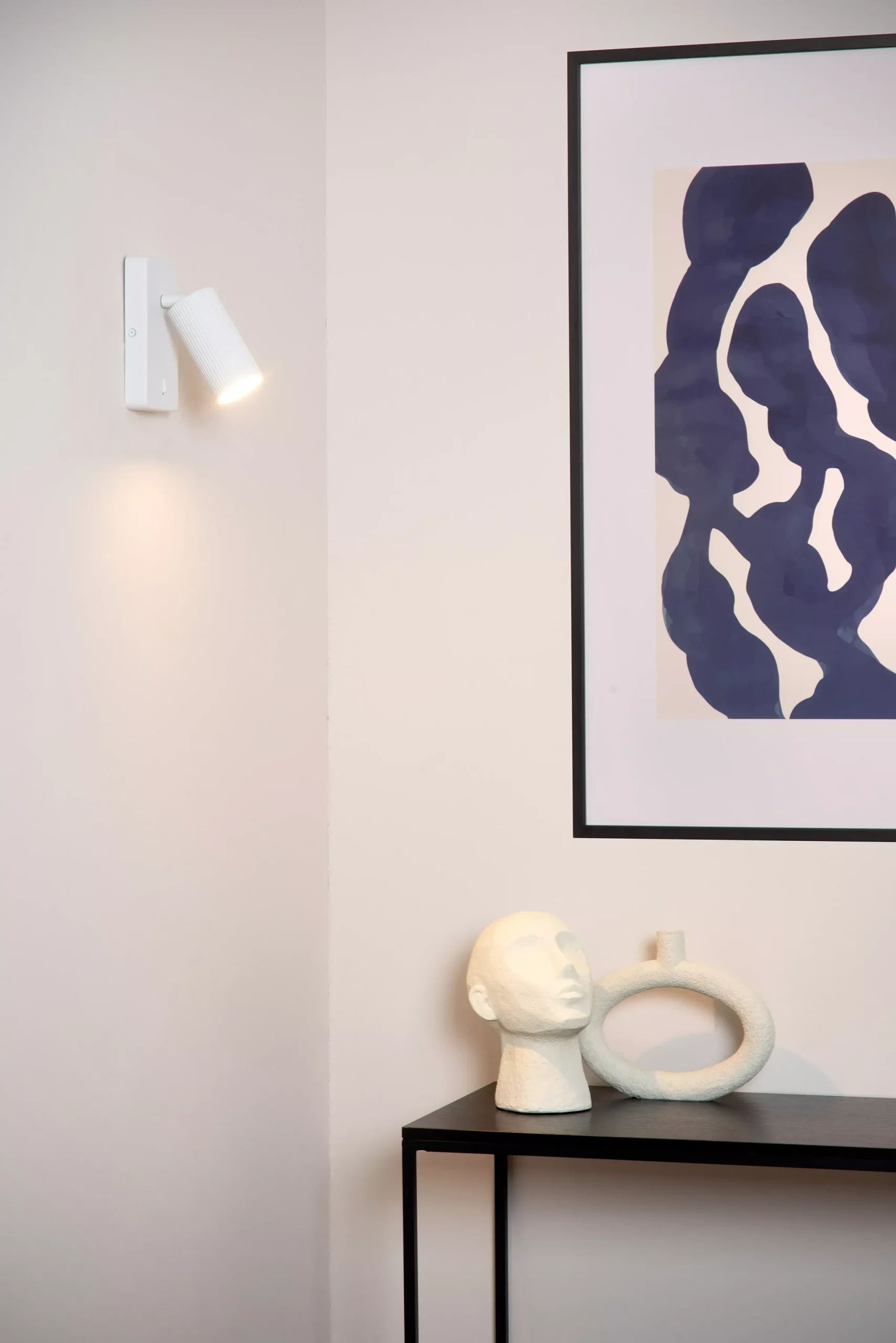CLUBS - Bedlamp / Wandlamp - 1xGU10 - Wit*Lucide Sale