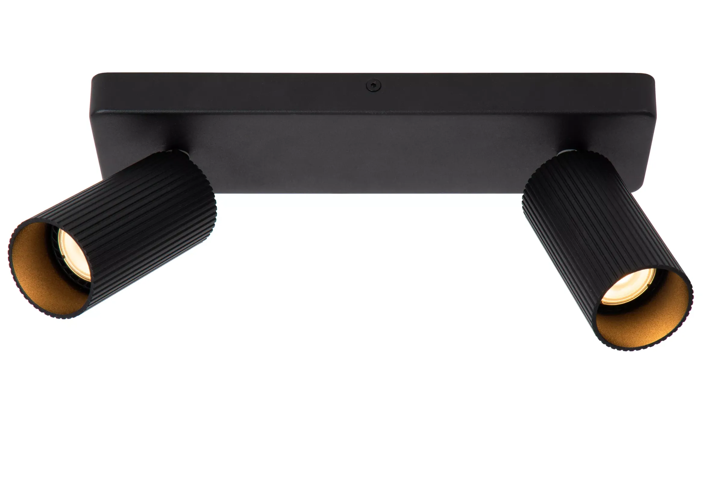 CLUBS - Plafondspot - 2xGU10 - Zwart*Lucide Best