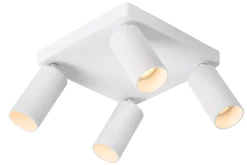 CLUBS - Plafondspot - 4xGU10 - Wit*Lucide Shop