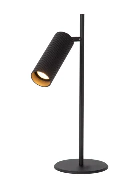CLUBS - Tafellamp - 1xGU10 - Zwart*Lucide Fashion