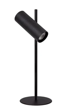 CLUBS - Tafellamp - 1xGU10 - Zwart*Lucide Fashion