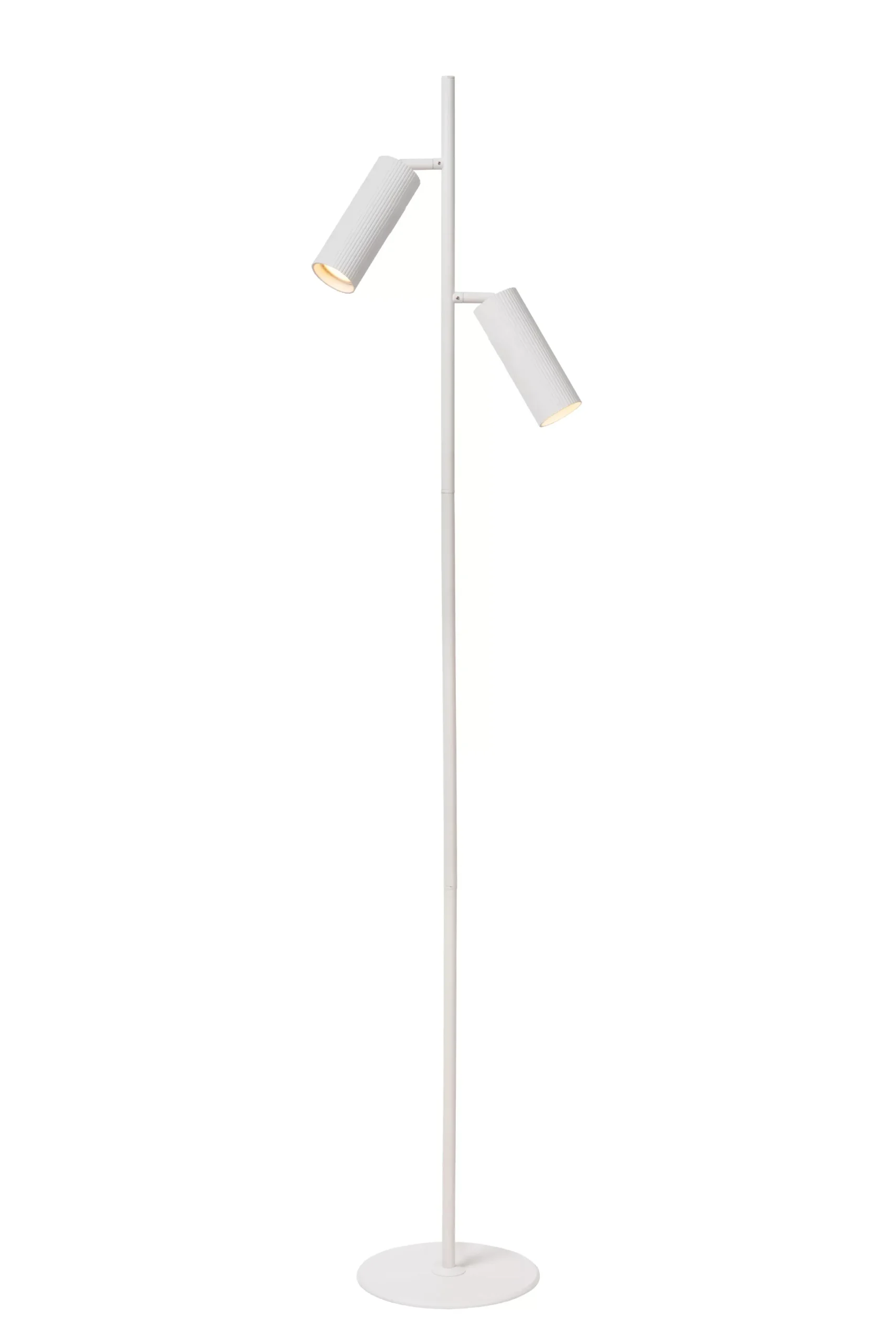 CLUBS - Vloerlamp - 2xGU10 - Wit*Lucide Cheap