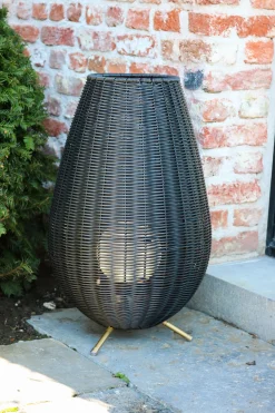 COLIN IP44 - Oplaadbare Tafellamp Binnen/Buiten - Accu/Batterij - LED 3 StepDim - 1x3W 3000K - IP44 - Zwart*Lucide Fashion