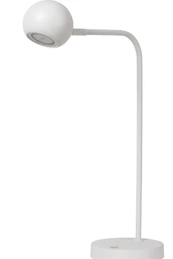 COMET - Oplaadbare Tafellamp - Accu/Batterij - LED 3 StepDim - 1x3W 2700K - Wit*Lucide Clearance