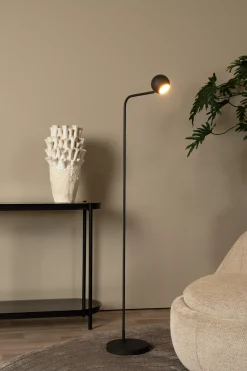 COMET - Oplaadbare Vloerlamp - Accu/Batterij - LED 3 StepDim - 1x3W 2700K - Zwart*Lucide Outlet