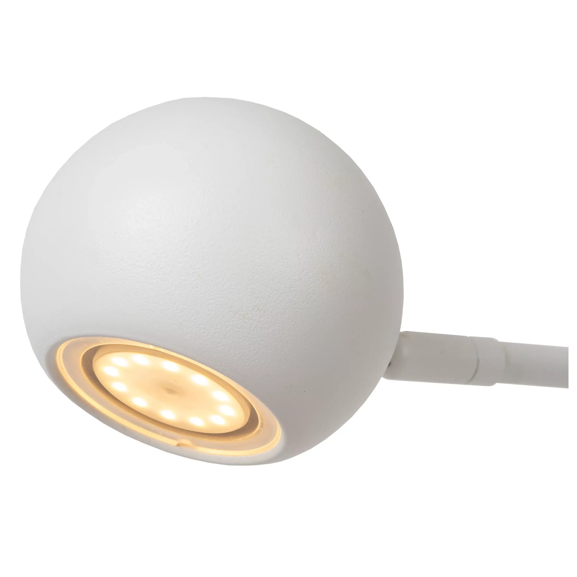 COMET - Oplaadbare Vloerlamp - Accu/Batterij - LED 3 StepDim - 1x3W 2700K - Wit*Lucide Shop