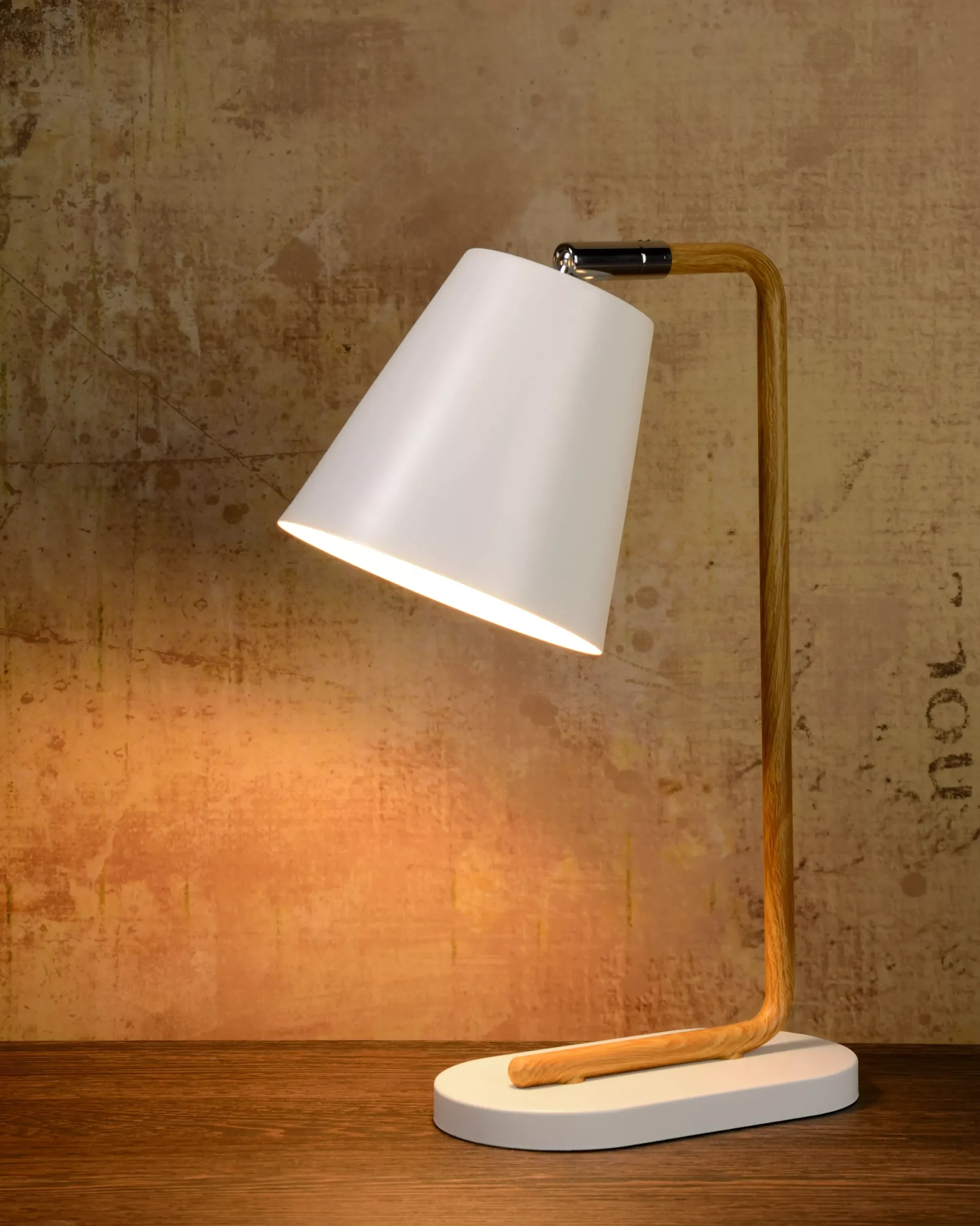 CONA - Tafellamp - 1xE14 - Wit*Lucide Discount