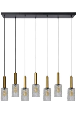 CORALIE - Hanglamp - 7xE27 - Transparant*Lucide Cheap