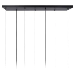 CORALIE - Hanglamp - 7xE27 - Transparant*Lucide Cheap