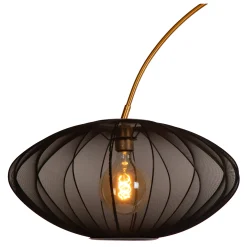 CORINA - Booglamp - 1xE27 - Zwart*Lucide Sale