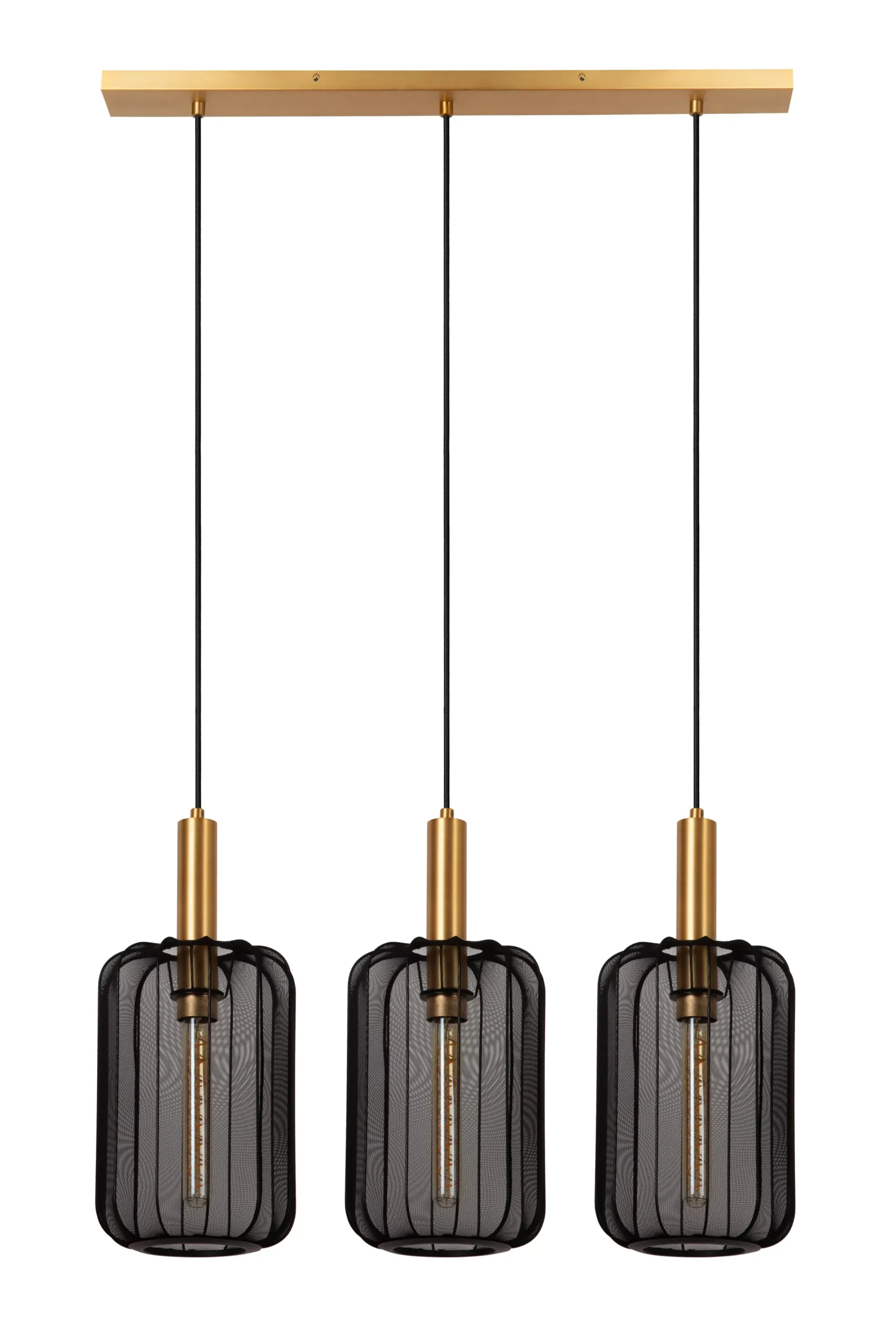 CORINA - Hanglamp - 3xE27 - Zwart*Lucide Clearance