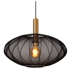 CORINA - Hanglamp - Ø 50 cm - 1xE27 - Zwart*Lucide Flash Sale