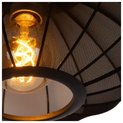 CORINA - Hanglamp - Ø 50 cm - 1xE27 - Zwart*Lucide Flash Sale
