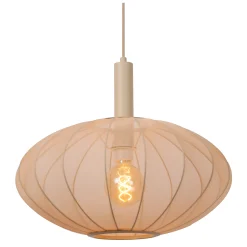 CORINA - Hanglamp - Ø 50 cm - 1xE27 - Beige*Lucide Cheap